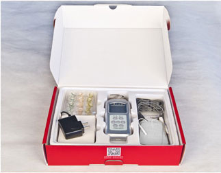 康兴半导体激光/低频治疗仪GX-2000A礼盒打开实景图-康兴官网