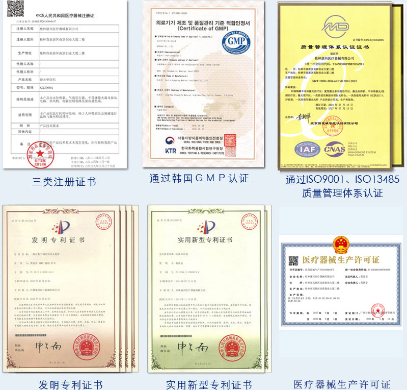 康兴激光坐浴机KX2000A三类医疗器械注册证-康兴官网