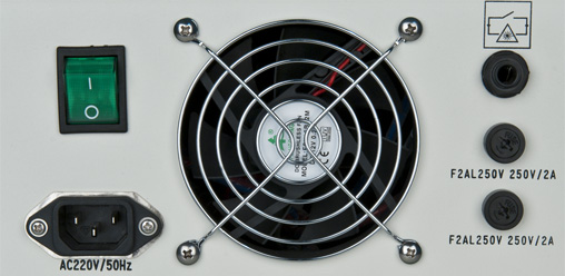 氦氖激光多功能治疗仪KX-350-2B电源开关及电压范围-康兴官网