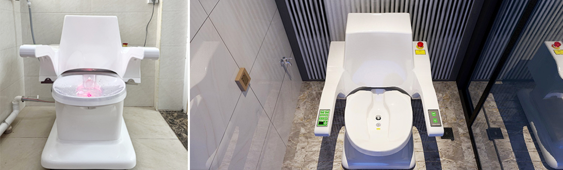 大量的临床实践证明，激光照射、温热药浴能辅助消除创面局部水肿和炎症反应，减轻患者痛苦，促进创面愈合。基于此研发的激光坐浴机能帮助使用者加快伤口愈合，更好解决伤口疼痛难忍的问题。