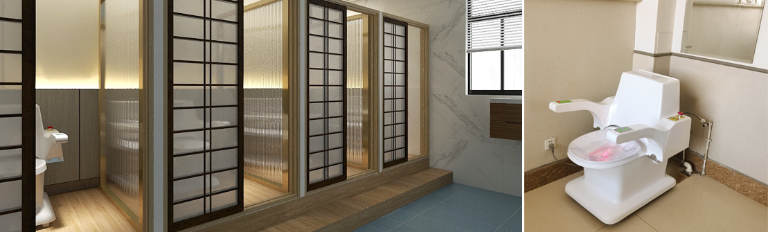 以匠心致初心，以诚意赢满意，激光坐浴机出厂前对关键器件做大于20000次的性能测试、13道质检和86小时的老化测试等操作，确保产品性能的优异性，以满足长期高效的运作需求。