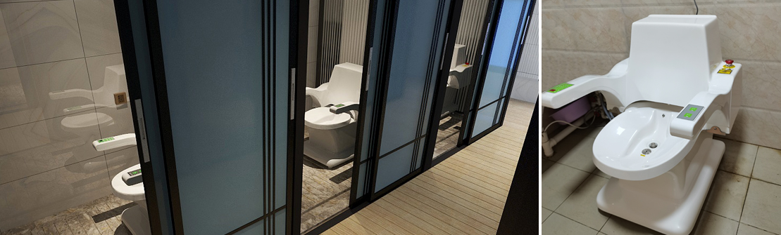 考虑到盆底患病部位的特殊性，采用的一人/次使用的冲洗器 ，专人专用，不仅改善了传统坐浴的局限性，又能更好的避免交叉感染，解决患者在盆底康复过程中的种种不便和难言之隐。