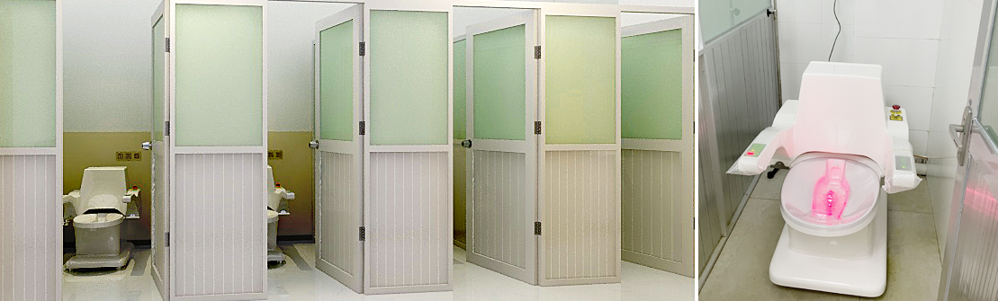 康兴凭借在高端激光医疗36年的经验沉淀，根据盆底康复实际需求，通过自主研发的全新激光照射理疗科技配合药物坐浴，共同作用于盆底病变组织及经络穴位，从而达到促进盆底血液循环和代谢、加速创口愈合、消炎镇痛的目的。