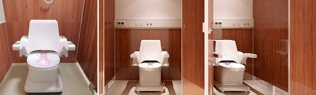 多项专利技术成就头等舱的坐浴体验，客户满意度高，并且集药物坐浴、激光照射、温热清洗、气泡按摩、热风风干五大功能于一体，更好减轻使用者疼痛，促进盆底康度。