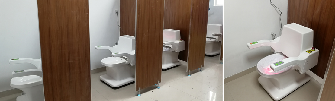 深浴精照，舒适高效。激光坐浴机集药物坐浴、激光照射、温热清洗、气泡按摩、热风风干五大功能于一体，在坐浴治疗过程中，带来舒适体验并提高医疗效率，加速愈合。