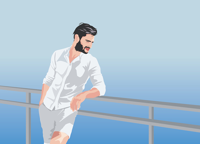 男人、海边、休息-康兴医疗器械官网 男人、海边、休息-康兴医疗器械官网