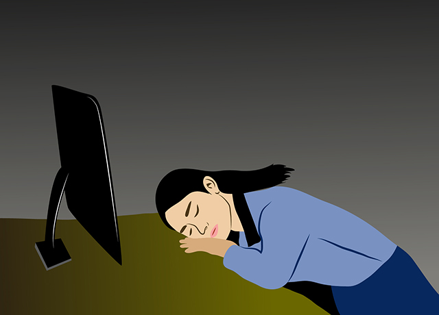 女生、上班、疲惫-康兴医疗器械官网 女生、上班、疲惫-康兴医疗器械官网